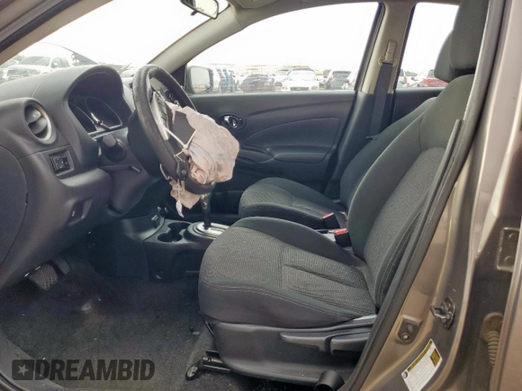 2017 Nissan Versa SV with VIN 3N1CN7AP4HK429118, listed as a Copart auction lot 60467475 with 130,154 mi miles and Salvage title. Bid and sale history available at DreamBid. Image 7.