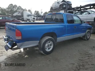 1999 Dodge Dakota SLT with VIN 1B7GL22X7XS121831, listed as a Copart auction lot 43424265 with 201,511 mi miles and Salvage Title. Bid and sale history available at carsss.com. Image 3.