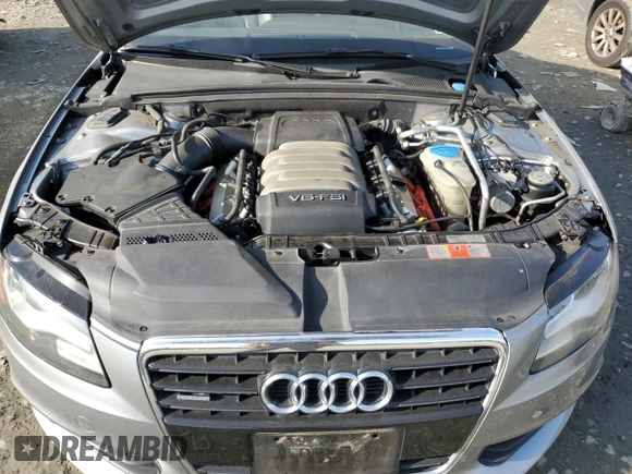 2009 Audi A4 3.2L Prestige with VIN WAUMK78K49A123878, listed as a Copart auction lot 86431504 with 112,698 mi miles and Clean Title. Bid and sale history available at carsss.com. Image 11.