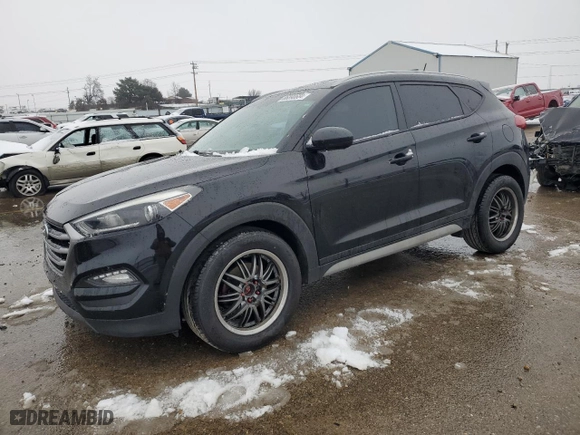 2017 Hyundai Tucson SE with VIN KM8J3CA48HU390537, listed as a Copart auction lot 86890684 with 113,125 mi miles and Salvage Title. Bid and sale history available at carsss.com. Image 1.