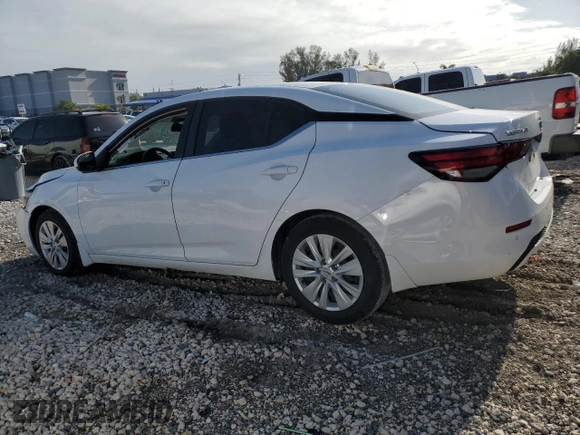 2021 Nissan Sentra S with VIN 3N1AB8BV8MY284952, listed as a Copart auction lot 52714715 with 36,038 mi miles and Non Repairable. Bid and sale history available at DreamBid. Image 2.