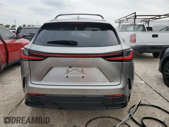 2025 Lexus NX with VIN 2T2GDCAZ1SC020425, listed as a Copart auction lot 74792664 with 252 mi miles and Non Repairable. Bid and sale history available at carsss.com. Image 6.