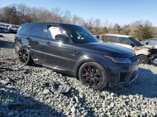 2022 Land Rover Range Rover Sport HST with VIN SALWS2RU1NA210588, listed as a Copart auction lot 87717195 with 42,258 mi miles and Salvage Title. Bid and sale history available at carsss.com. Image 4.