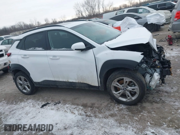 2022 Hyundai Kona SEL with VIN KM8K3CAB3NU786387, listed as a IAAI auction lot 41412502 with 14,348 mi miles. Bid and sale history available at carsss.com. Image 14.