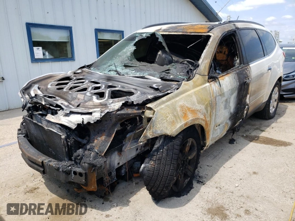 2012 Chevrolet Traverse 1LT with VIN 1GNKRGED9CJ318546, listed as a Copart auction lot 66034614 with Not Provided miles and Non Repairable. Bid and sale history available at DreamBid. Image 1.