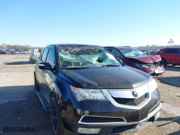 2010 Acura MDX with VIN 2HNYD2H21AH516030, listed as a IAAI auction lot 41758618 with 1 mi miles. Bid and sale history available at carsss.com. Image 6.