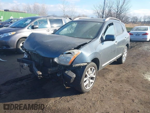 2012 Nissan Rogue SV with VIN JN8AS5MV0CW389164, listed as a IAAI auction lot 41663308 with 98,613 mi miles. Bid and sale history available at carsss.com. Image 2.