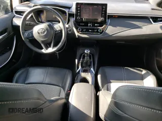 2021 Toyota Corolla Hatchback XSE with VIN JTNA4MBE6M3125836, listed as a Copart auction lot 73800704 with 56,394 mi miles and Salvage Title. Bid and sale history available at carsss.com. Image 8.