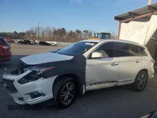2019 Infiniti QX60 Pure с VIN 5N1DL0MM4KC505333, выставлен на аукционе Copart как лот 54945285 с пробегом 193 992 миль миль и Чистый • Clean title. История ставок и продаж доступна на DreamBid. Изображение 1.