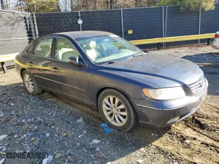 2007 Hyundai Azera SE with VIN KMHFC46F57A163182, listed as a Copart auction lot 37232464 with 194,239 mi miles and Non Repairable. Bid and sale history available at carsss.com. Image 4.
