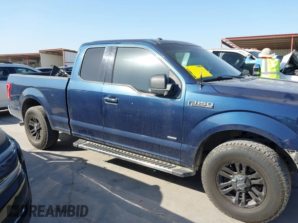 2015 Ford F-150 XL with VIN 1FTEX1CP0FKE14845, listed as a IAAI auction lot 42013909 with 162,644 mi miles. Bid and sale history available at carsss.com. Image 14.