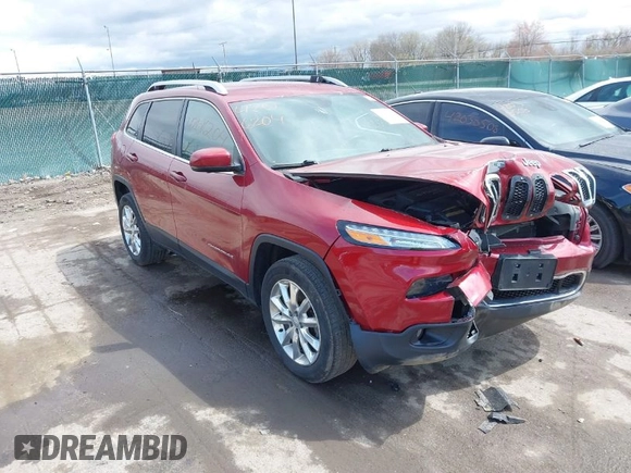 2017 Jeep Cherokee Limited z VIN 1C4PJMDB3HW635981, wystawiony jako IAAI lot #42016204 z przebiegiem 73 698 mil mil oraz . Historia ofert i sprzedaży dostępna na DreamBid. Obrazek 1.
