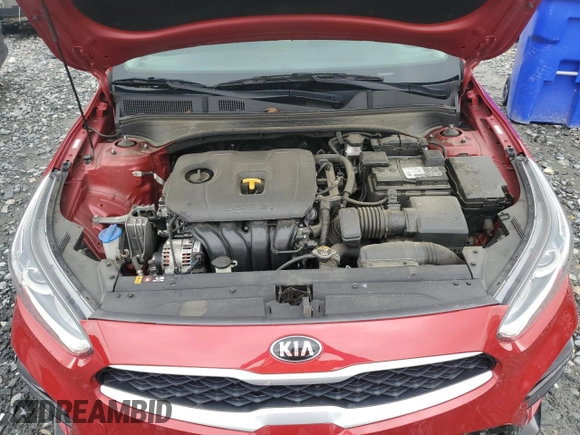 2021 Kia Forte LXS с VIN 3KPF24AD7ME341146, выставлен на аукционе Copart как лот 58122615 с пробегом 72 554 миль миль и Списание • Salvage title. История ставок и продаж доступна на DreamBid. Изображение 11.