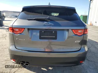 2017 Jaguar F-PACE 20d Prestige with VIN SADCK2BN1HA892569, listed as a Copart auction lot 87753235 with 34,695 mi miles and Salvage Title. Bid and sale history available at carsss.com. Image 6.
