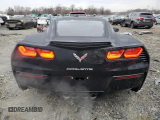 2018 Chevrolet Corvette 1LT with VIN 1G1YB2D79J5106511, listed as a Copart auction lot 83304154 with 36,496 mi miles and Salvage Title. Bid and sale history available at carsss.com. Image 6.