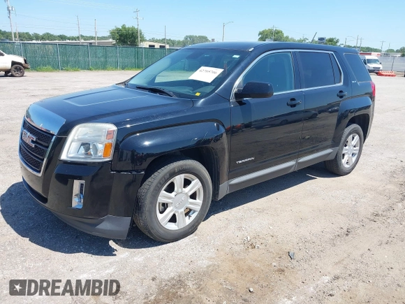 2015 GMC Terrain SLE with VIN 2GKALMEK7F6372159, listed as a IAAI auction lot 42705706 with 112,016 mi miles and . Bid and sale history available at DreamBid. Image 2.