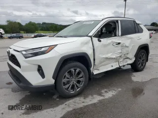 2022 Toyota RAV4 Hybrid XLE Premium with VIN JTMB6RFV6ND077714, listed as a Copart auction lot 58245405 with 55,861 mi miles and Salvage title. Bid and sale history available at DreamBid. Image 1.