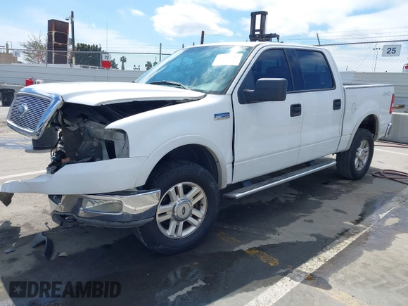 2004 Ford F-150 XLT with VIN 1FTPW14584FA24705, listed as a IAAI auction lot 41883212 with 172,251 mi miles. Bid and sale history available at carsss.com. Image 18.
