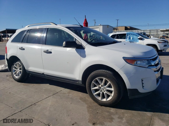2014 Ford Edge SE with VIN 2FMDK3GC8EBB12298, listed as a Copart auction lot 87114524 with 151,821 mi miles and Salvage Title. Bid and sale history available at carsss.com. Image 4.
