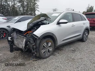 2021 Kia Niro LX with VIN KNDCB3LC0M5471220, listed as a IAAI auction lot 41552830 with 55,688 mi miles. Bid and sale history available at carsss.com. Image 18.