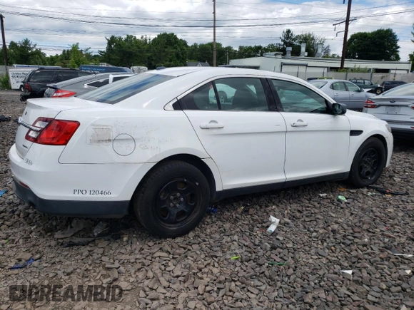 2015 Ford Police Interceptor with VIN 1FAHP2L88FG149368, listed as a Copart auction lot 58314574 with 155,383 mi miles and Salvage title. Bid and sale history available at DreamBid. Image 3.