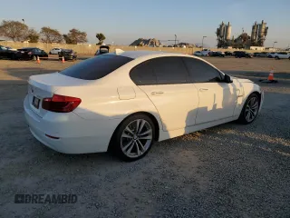 2016 BMW 5 Series 528i with VIN WBA5A5C51GD528217, listed as a Copart auction lot 46084325 with 139,840 mi miles and Salvage Title. Bid and sale history available at carsss.com. Image 3.