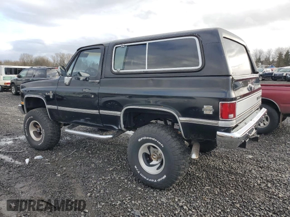 1987 Chevrolet Blazer с VIN 1GNEV18K9HF102612, выставлен на аукционе Copart как лот 86757414 с пробегом 6 978 миль миль и Чистый • Clean title. История ставок и продаж доступна на DreamBid. Изображение 2.