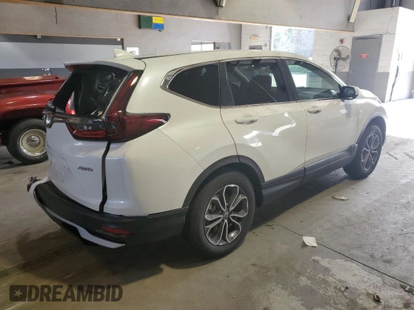 2022 Honda CR-V EX with VIN 5J6RW2H52NL004939, listed as a Copart auction lot 70179662 with 699 mi miles. Bid and sale history available at carsss.com. Image 3.