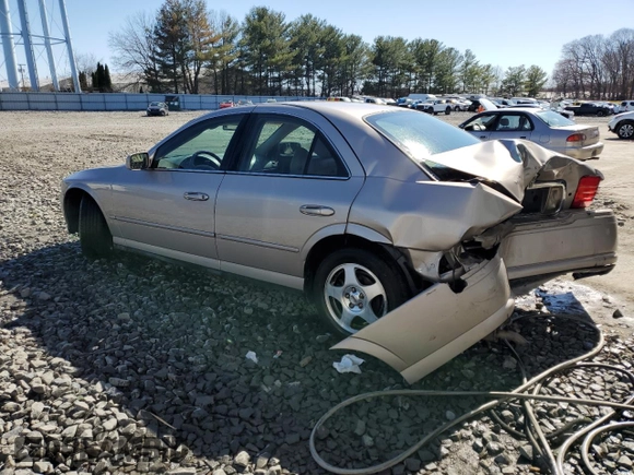 2000 Lincoln LS with VIN 1LNHM86S5YY871886, listed as a Copart auction lot 49457345 with Not Provided miles and Salvage Title. Bid and sale history available at carsss.com. Image 2.