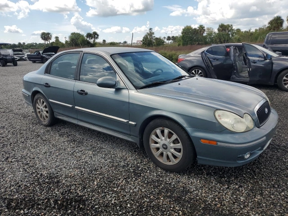 2005 Hyundai Sonata GLS with VIN KMHWF35H85A123003, listed as a Copart auction lot 73971014 with 0 mi miles and Salvage Title. Bid and sale history available at carsss.com. Image 4.