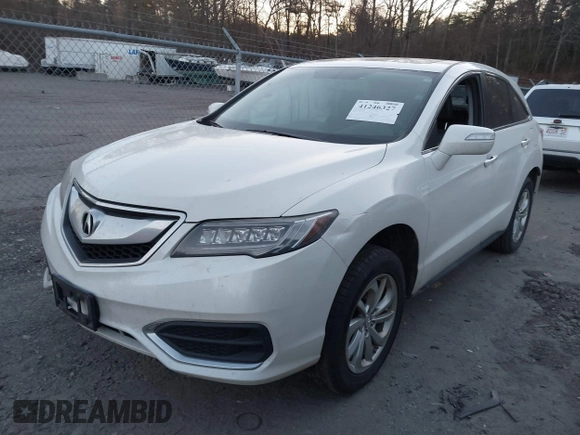 2018 Acura RDX with VIN 5J8TB4H32JL027327, listed as a IAAI auction lot 41246327 with 165,446 mi miles. Bid and sale history available at carsss.com. Image 2.