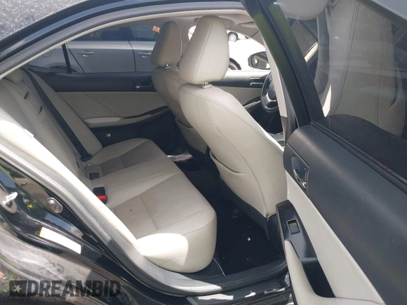 2014 Lexus IS 350 with VIN JTHBE1D26E5002095, listed as a IAAI auction lot 42398931 with 96,851 mi miles and . Bid and sale history available at DreamBid. Image 8.