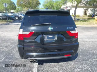 2010 BMW X3 xDrive30i with VIN WBXPC9C46AWJ37969, listed as a IAAI auction lot 41842715 with 128,729 mi miles. Bid and sale history available at carsss.com. Image 6.