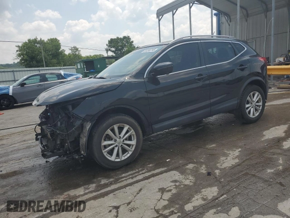 2017 Nissan Rogue SV with VIN JN1BJ1CP2HW016944, listed as a Copart auction lot 59396745 with 89,429 mi miles and Salvage title. Bid and sale history available at DreamBid. Image 1.