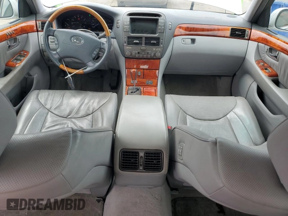2005 Lexus LS 430 z VIN JTHBN36F555026755, wystawiony jako Copart lot #57506265 z przebiegiem 298 498 mil mil oraz Szkoda całkowita • Salvage title. Historia ofert i sprzedaży dostępna na DreamBid. Obrazek 8.