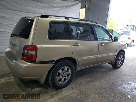 2004 Toyota Highlander z VIN JTEDP21A340029686, wystawiony jako Copart lot #57089315 z przebiegiem 246 780 mil mil oraz Czysty tytuł • Clean title. Historia ofert i sprzedaży dostępna na DreamBid. Obrazek 3.