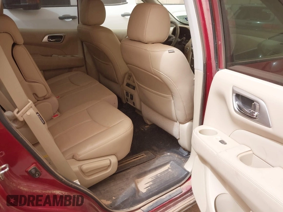 2018 Nissan Pathfinder S with VIN 5N1DR2MN6JC613762, listed as a IAAI auction lot 41801757 with 40,172 mi miles and . Bid and sale history available at DreamBid. Image 8.