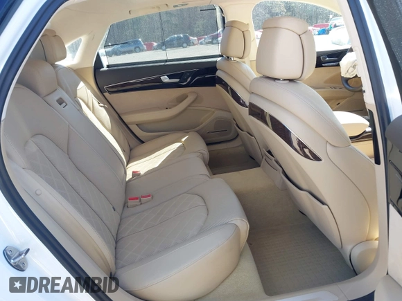 2013 Audi A8 L 3.0L with VIN WAURGAFD8DN033742, listed as a IAAI auction lot 41775363 with 101,610 mi miles. Bid and sale history available at carsss.com. Image 8.