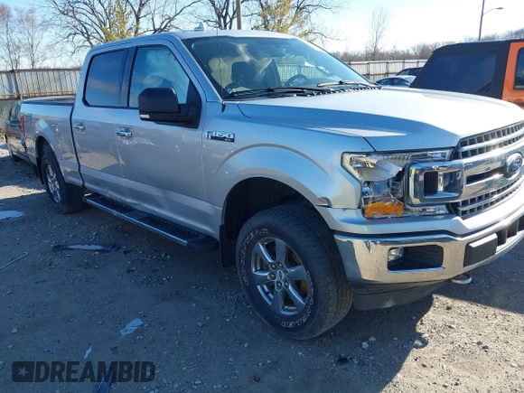2018 Ford F-150 XL with VIN 1FTFW1EG3JFB90993, listed as a IAAI auction lot 41810543 with 63,257 mi miles. Bid and sale history available at carsss.com. Image 1.