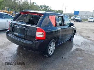 2007 Jeep Compass Sport with VIN 1J8FT47W57D119595, listed as a IAAI auction lot 41782027 with 223,203 mi miles. Bid and sale history available at carsss.com. Image 4.