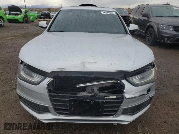 2014 Audi A4 Premium Plus z VIN WAUFFAFL0EN010602, wystawiony jako Copart lot #48084035 z przebiegiem 115 046 mil mil oraz Szkoda całkowita • Salvage title. Historia ofert i sprzedaży dostępna na DreamBid. Obrazek 5.