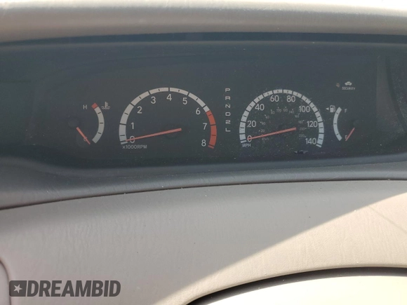 2000 Toyota Avalon XL with VIN 4T1BF28B4YU059562, listed as a Copart auction lot 58356285 with Not provided miles and Salvage title. Bid and sale history available at DreamBid. Image 9.