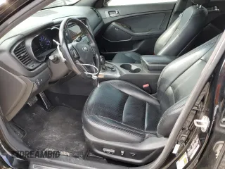 2013 Kia Optima SX with VIN 5XXGR4A64DG198973, listed as a Copart auction lot 51208055 with 128,526 mi miles and Salvage Title. Bid and sale history available at carsss.com. Image 7.