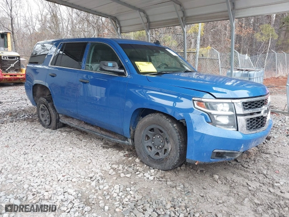2015 Chevrolet Tahoe Commercial with VIN 1GNSK2EC1FR663199, listed as a IAAI auction lot 41552787 with 148,187 mi miles. Bid and sale history available at carsss.com. Image 1.