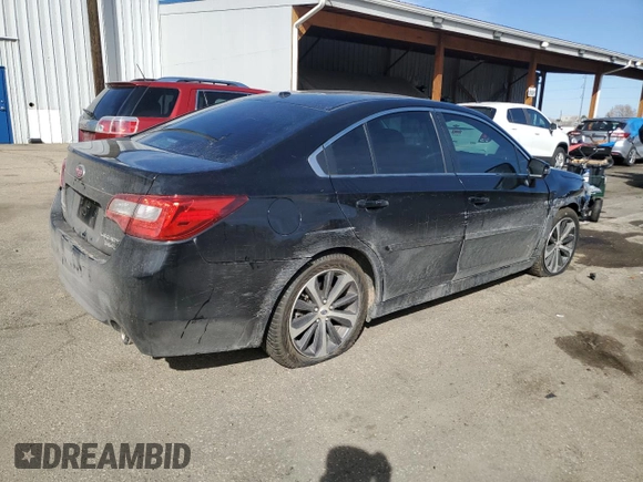 2015 Subaru Legacy 3.6R Limited with VIN 4S3BNEN63F3043193, listed as a Copart auction lot 48810575 with 124,907 mi miles and Salvage Title. Bid and sale history available at carsss.com. Image 3.