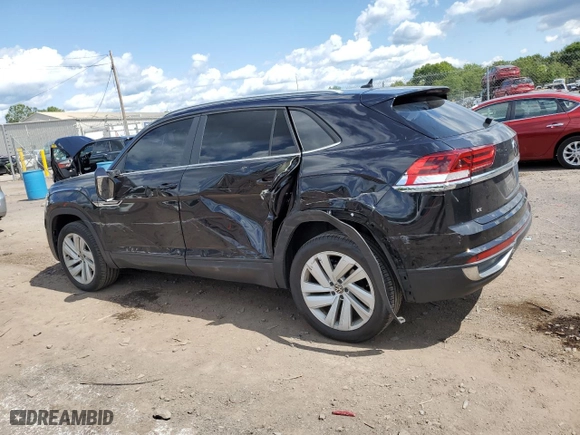 2021 Volkswagen Atlas Cross Sport 2.0T SE w/Technology with VIN 1V2KC2CA6MC220939, listed as a Copart auction lot 68427444 with 74,531 mi miles and Salvage Title. Bid and sale history available at carsss.com. Image 2.