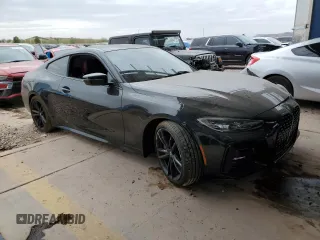 2021 BMW 4 Series 430i with VIN WBA53AP01MCF92750, listed as a Copart auction lot 43817115 with 61,291 mi miles and Salvage Title. Bid and sale history available at DreamBid. Image 4.