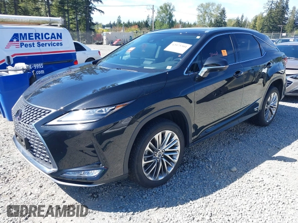 2022 Lexus RX 450h with VIN 2T2JGMDA4NC076274, listed as a IAAI auction lot 42075301 with 32,410 mi miles and . Bid and sale history available at DreamBid. Image 17.