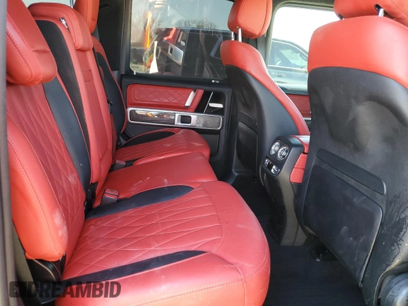2021 Mercedes-Benz G AMG G 63 with VIN W1NYC7HJ8MX418781, listed as a Copart auction lot 50465945 with Not Provided miles and Salvage Title. Bid and sale history available at carsss.com. Image 12.