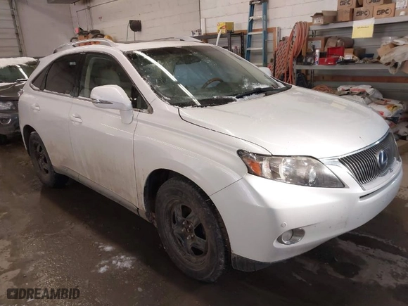 2011 Lexus RX 450h with VIN JTJBC1BA3B2037513, listed as a IAAI auction lot 41375808 with 224,604 mi miles. Bid and sale history available at carsss.com. Image 1.